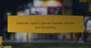 Customer Support Options: Features, Benefits and Accessibility