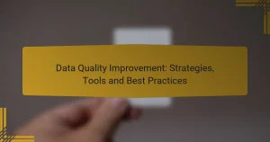 Data Quality Improvement: Strategies, Tools and Best Practices