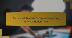 Geospatial Analysis Software: Integrating 3D Visualization Tools